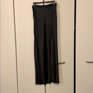 Nili Lotan silk maxi skirt